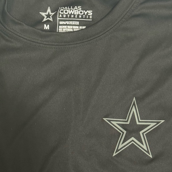 Dallas Cowboys authentic moisture wicking long sleeve Size M - Picture 2 of 4